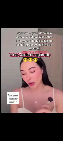 Respuesta a @jennifer.quiros.s  Esa peinada va a ser level Díos... ya no es con ella si no con su hijo 😳#yinacalderonoficial #westcol #aidavictoria #paratii #mariac535 