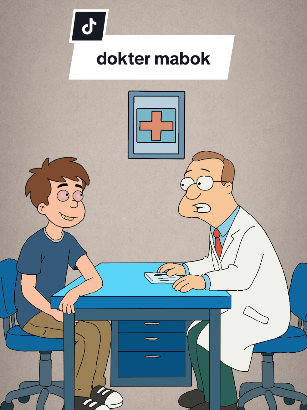 dokter mabok #viral #fyptiktok #humortiktok #komedikocak #animasilucu #memelucungakak #comedyvideo #hiburan 