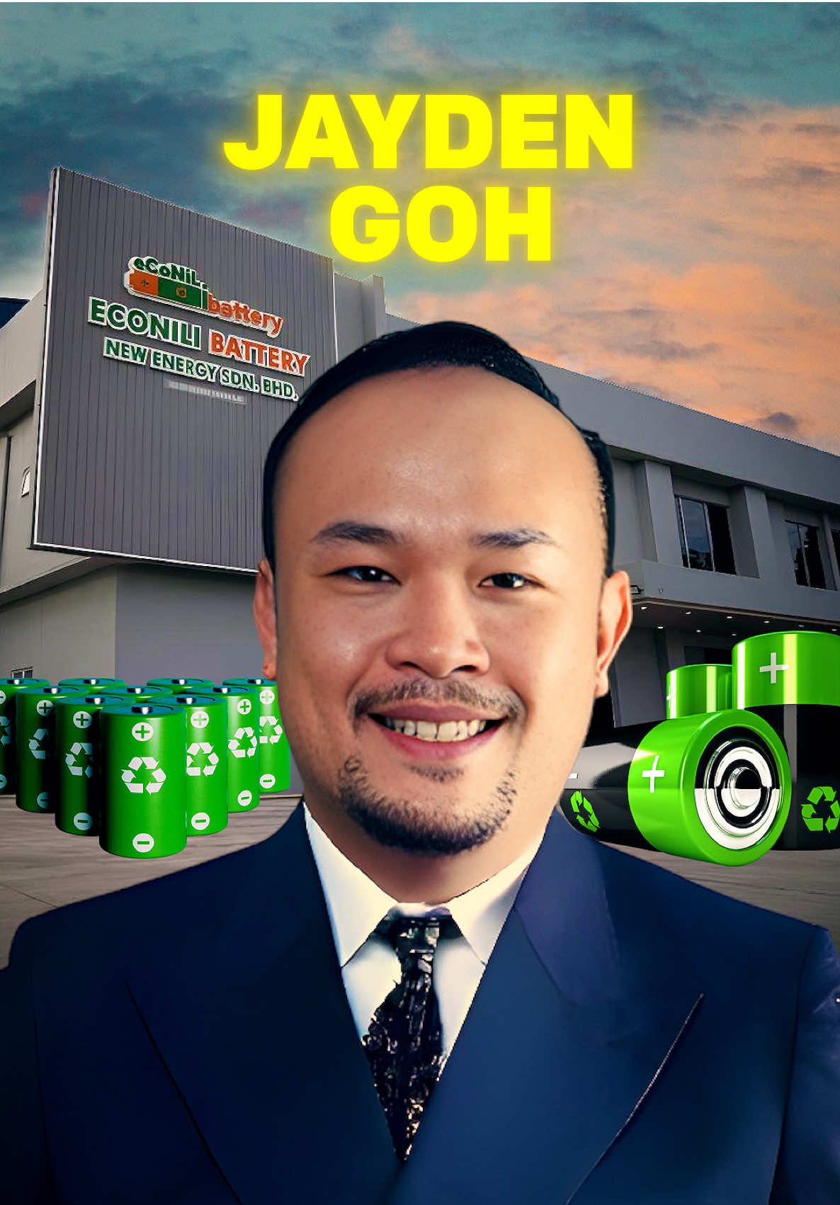This Sarawak teen lost RM300K at 18—then built a $50M battery recycling empire. Jayden Goh (@Dr.JaydenGoh EcoNiLi Battery) grew up doing child labour to survive. At 18, he lost everything in a palm oil scam. But he rebuilt the business, sold it for millions, and pivoted to battery recycling—learning the trade in China for nearly a decade. In 2019, he launched Econili with minimal capital. Today, it recycles 36,000 tons of batteries from Tesla, Apple, and Honda—and he’s now raising $150M to build Asia’s first Circular Economy Valley. ℹ️ All image rights belong to their respective owners; we do not claim ownership. #SuccessStory #Malaysia #CatalistMedia