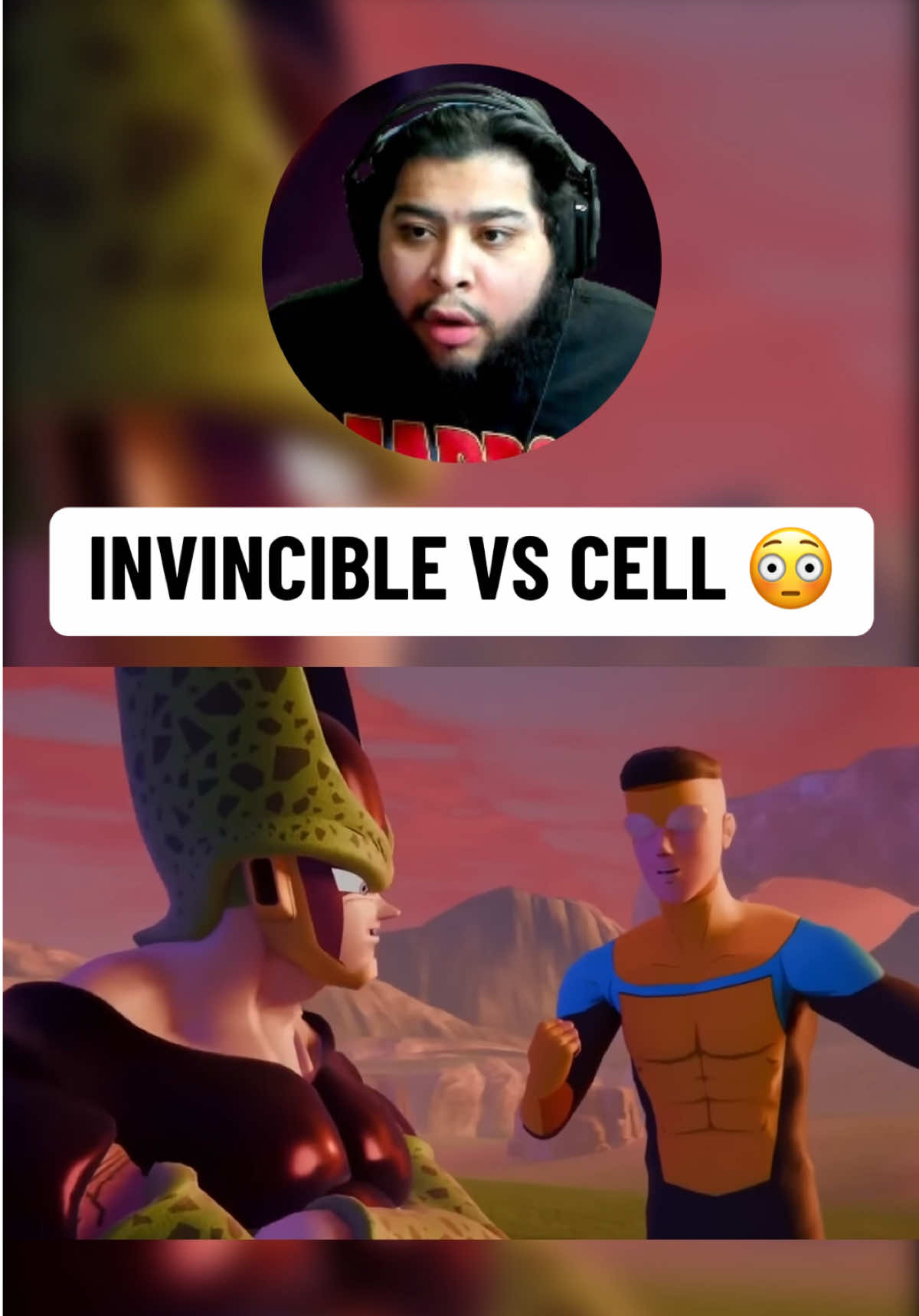 The Disrespect 😂😭 #invincible #cell #fyp #anime #isaabaka 