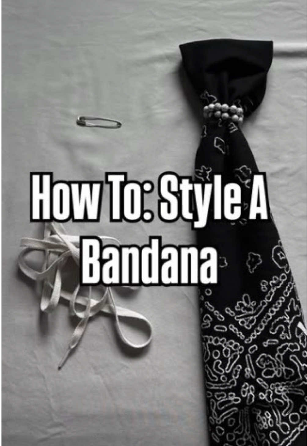 4 ways to style bandanas 🏴‍☠️ to upgrade your fits #fashiontips #fashion #outfitinspo #bandana 