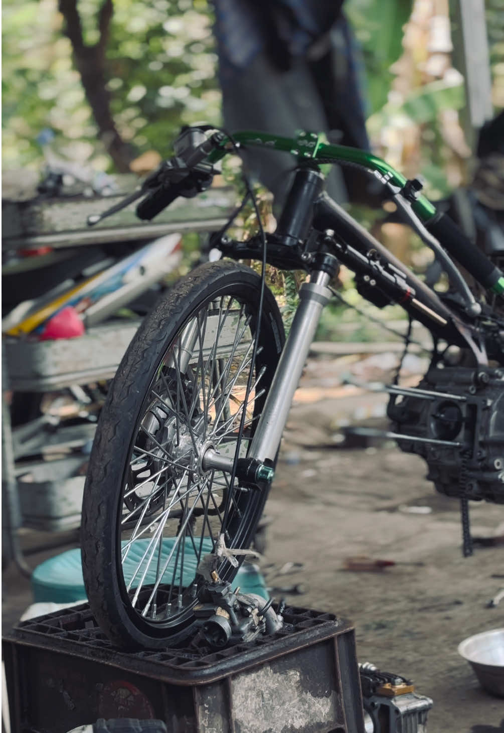 Tetep andhap asor, wong asor ora bakal ndlosor🙌🏻  #5tp #jupiter #115cc #5tpmenolakpunah #foryou 