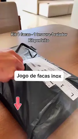 Jogo de facas perfeito - entregamos para todo Brasil @ @Thiago castro TKT SHOP  #fyp #foryou #kitdefacas #casa #churrasco 