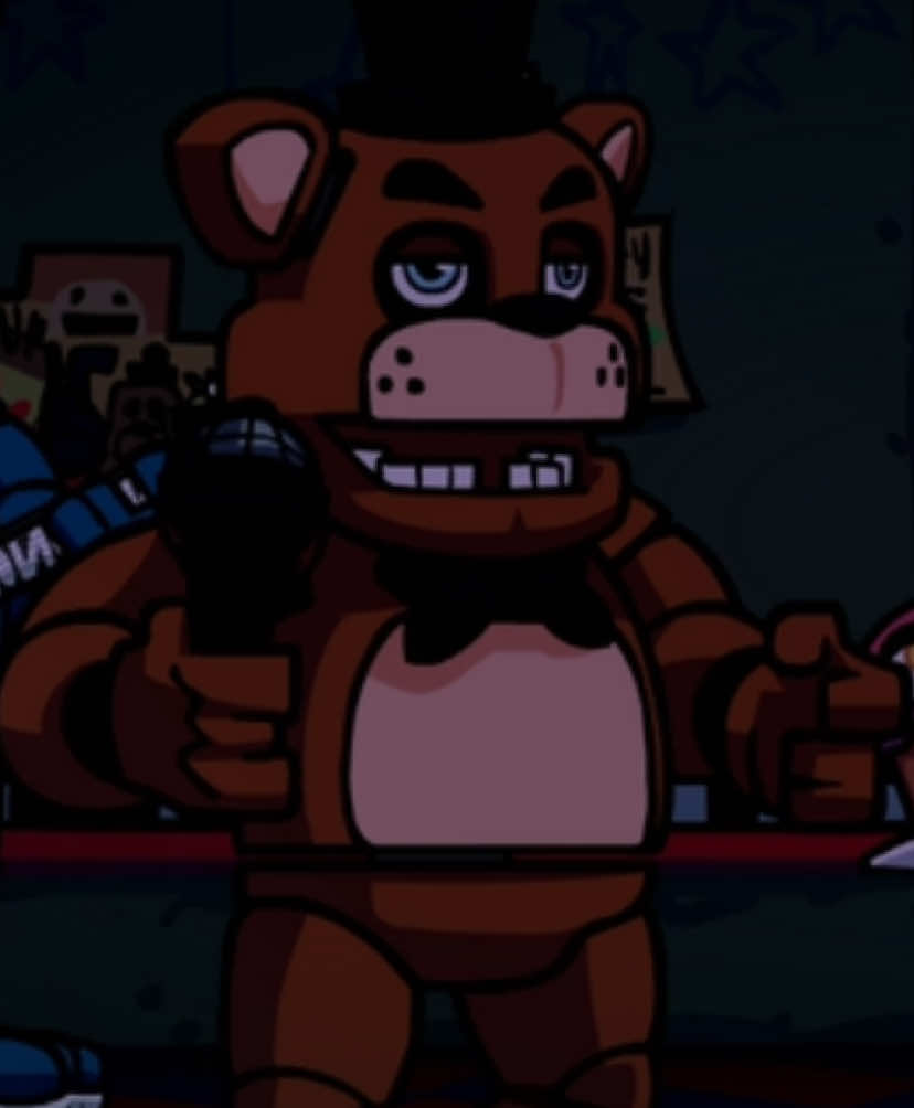 Song is called Overclock, mod is called Night-Life ONESHOT. This is a oneshot mod where Boyfriend and Girlfriend find themselves inside Freddy Fazbear’s Pizzeria. Freddy himself is the main opponent for the song, but the other animatronics walk around during the song. They even participate in their own ways, with Foxy singing a bit, Bonnie using his guitar, and Chica using a pot and spatula like a drum. The night guard can be seen sneaking out of the restaurant near the end of the song. The nose of the Freddy poster can be clicked and it’ll honk like the one in the original game. — #fridaynightfunkin #fivenightsatfreddys #fnaf1 #newgrounds #fnfmod @Star Analog 