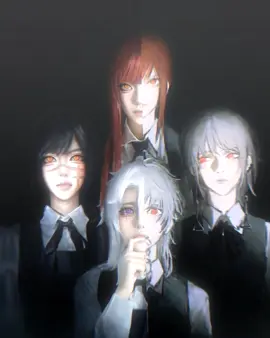 empat trio itu nyata 😱 #csm #chainsawman #makima #yoru #fami #deathdevil #cos #fyp 