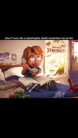can we get more prehistoric animal lover characters in cartoons pretty please and thank you teehee #fyy #themitchellsvsthemachines #movieclips #aaronmitchell #aaron #fyyy #viral #relateable #paleontology #edit 