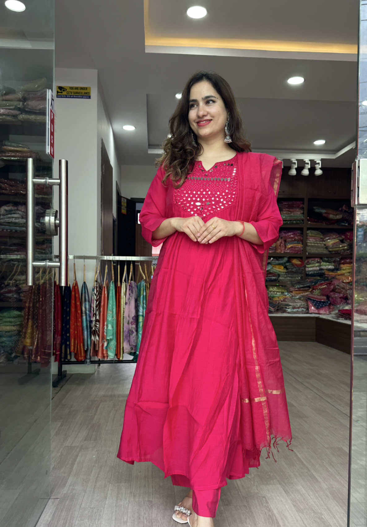 Pure mulchanderi set Available size:40 #navyataaethnicwear #fyp #foryoupage #fypシ #trending 