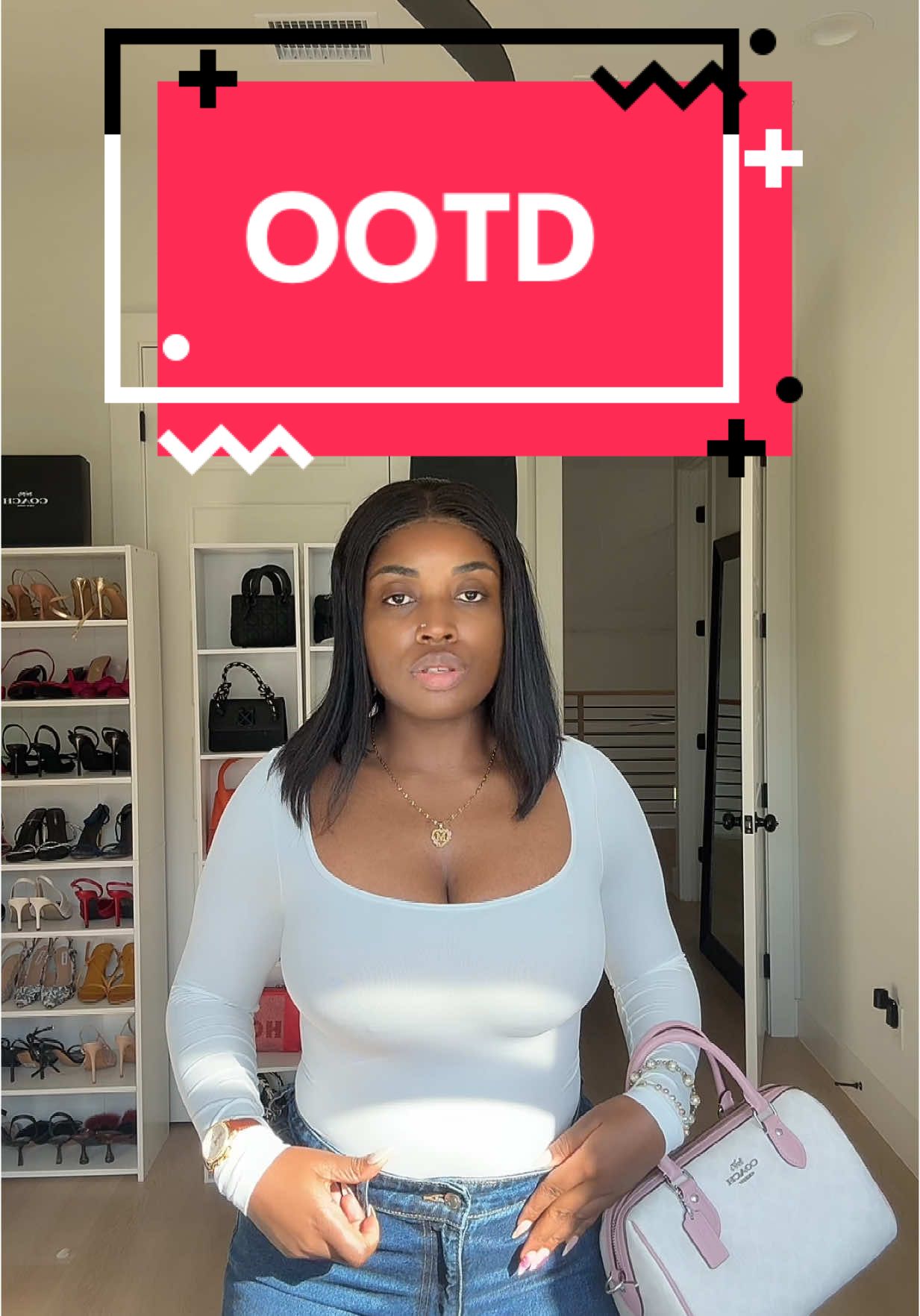 You I’m always gonna do an ootd. @Coach bag @h&m  @Nike  @FeelinGirl LLC 