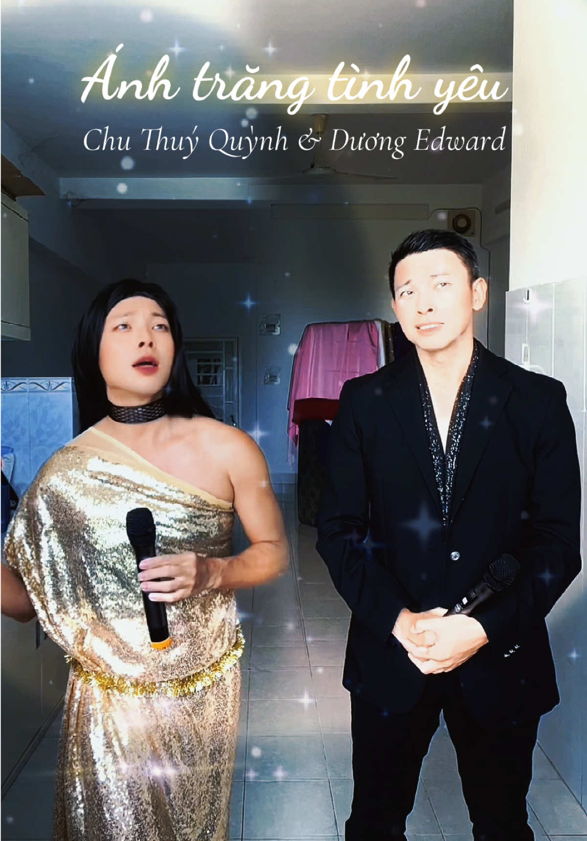 Ánh trăng tình yêu 🌒 Chu Thuý Quỳnh & Dương Edward #chuthuyquynh #duongedward #lipsync #hippushoppu #nhachoaloiviet 