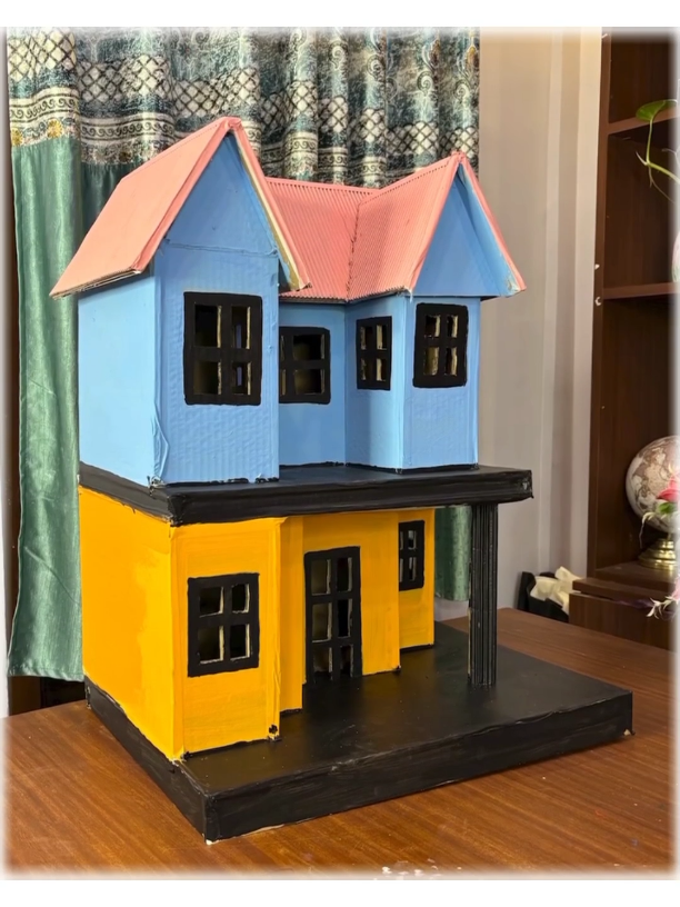 Dream House DIY using Cardboard  #idea #house #make 