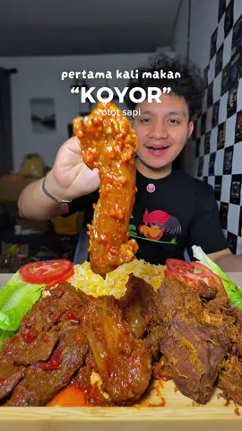 pertama kali makan KOYOR gaes.. di daerah kalian ini sebutnya apa? @MAKIJAH.ID  #mukbang #makijah #koyormercon #kulinerindonesia #kulinertiktok 