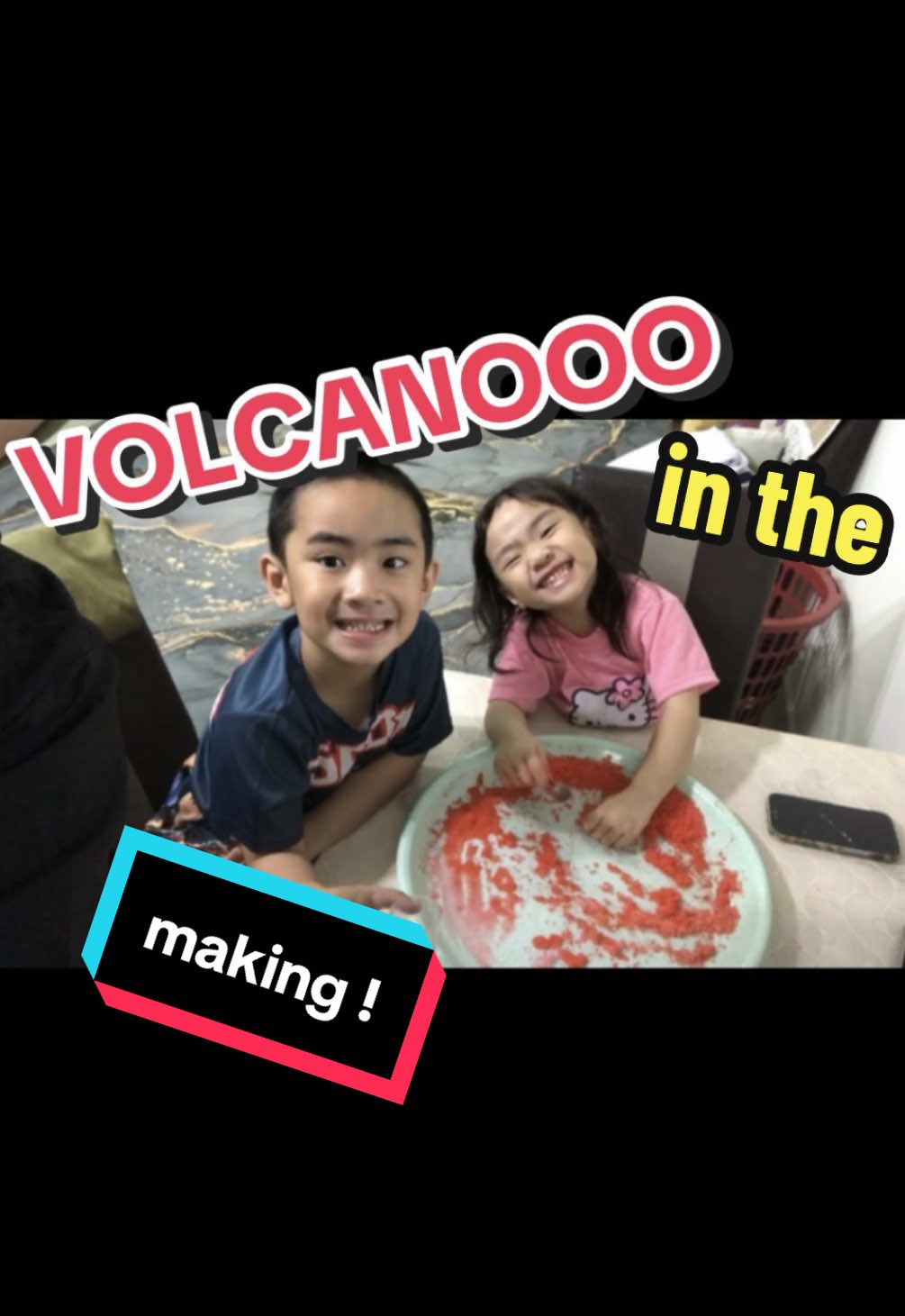 volcano with abang adek @Wan 