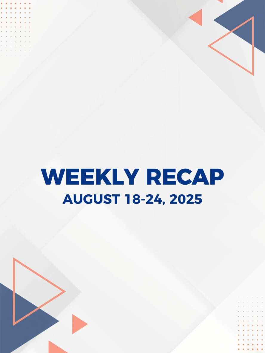(A)  Weekly Recap | Aug 18–24, 2025  Puno ng activities ang linggo natin, mula sa mga meetings at programs na nakatuon sa serbisyo, hanggang sa masayang selebrasyon ng aking birthday, talagang sulit at makabuluhan ang bawat araw. Maraming salamat sa lahat ng nakiisa at naging parte ng ating kwento ngayong linggo. #ANGELwithU  #TGiS  #KonsehalAngeluDeLeon #GitingNgPasig #AllGloryToGod