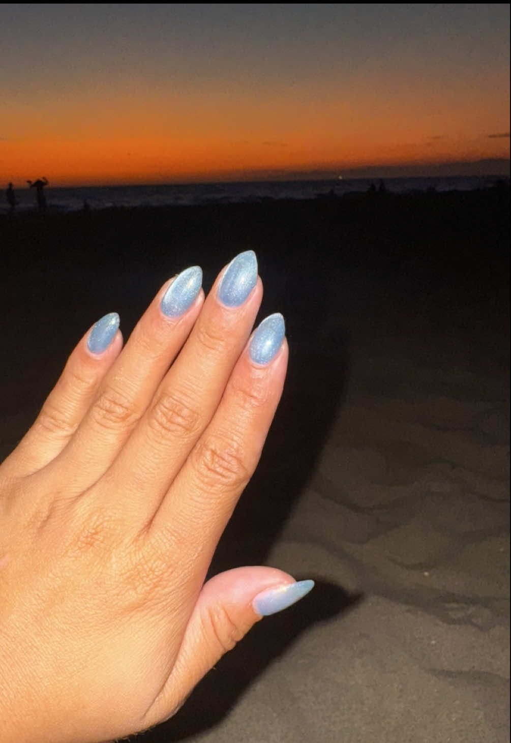 shoutout @Kekas Beauty Studio 🥰😍 best nail tech in OC/LA area! I found her a few months after moving to OC, saw she specialized in nail growth & haven't looked back. :') the red nails are the longest my nails have EVER been & the blue are my own nails today, thanks to her!!! 💕 the absolute sweetest, too. Even now living in west LA, I am still driving to her 🙂‍↕️🫂 #nails #russianmanicure #hardgel #orangecounty #losangeles 