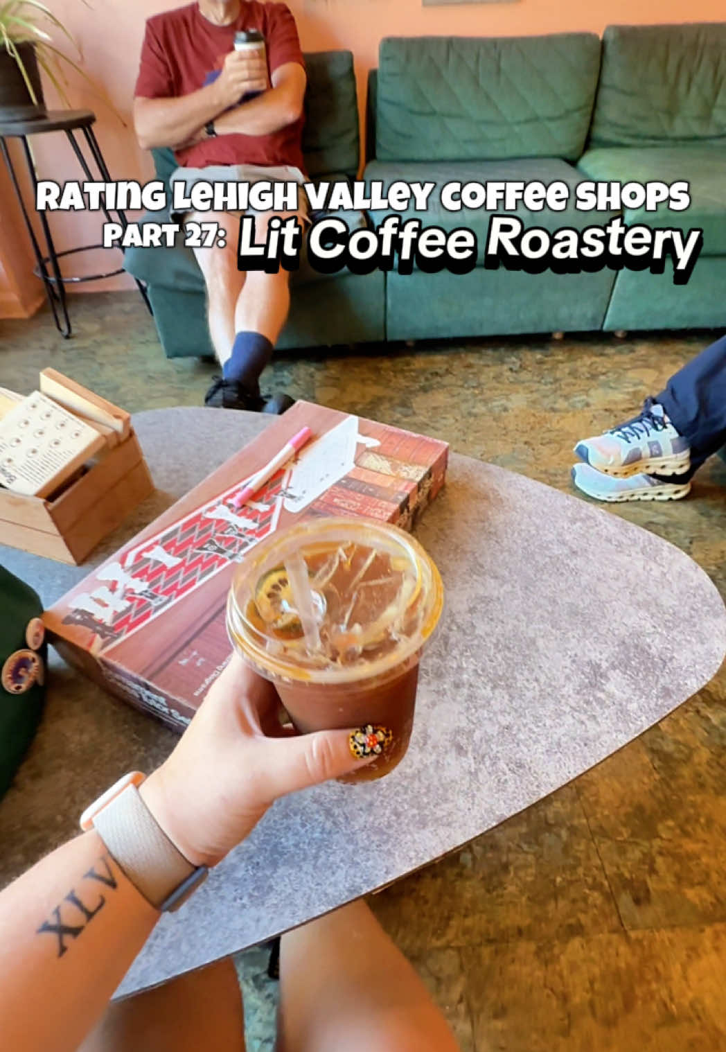 Lehigh Valley Coffee Shops ☕️Lit Coffee Roastery  📍26 E. 3rd St. Bethlehem PA ⏰ 8am-5:30pm most days  . . . #lehighvalley #coffeeshops #explorePA #bethlehem #coffeereview 