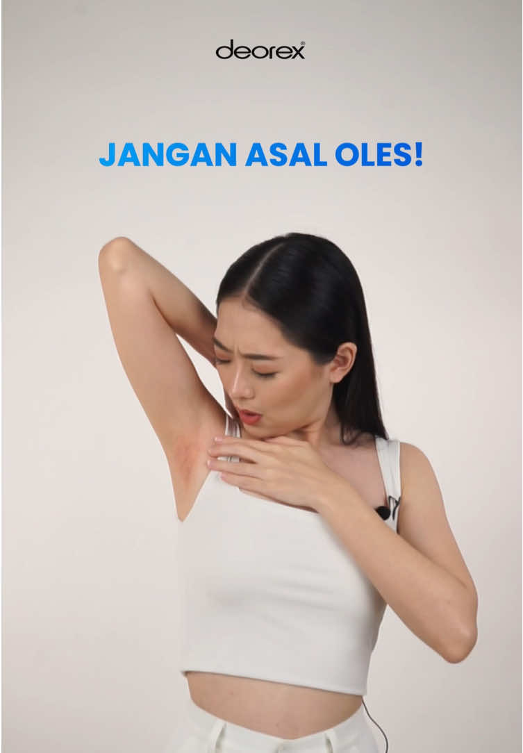 Jangan asal oles! Ini yang cocok untuk pemula 😉 #Deorex #DryMax #Hiperhidrosis 