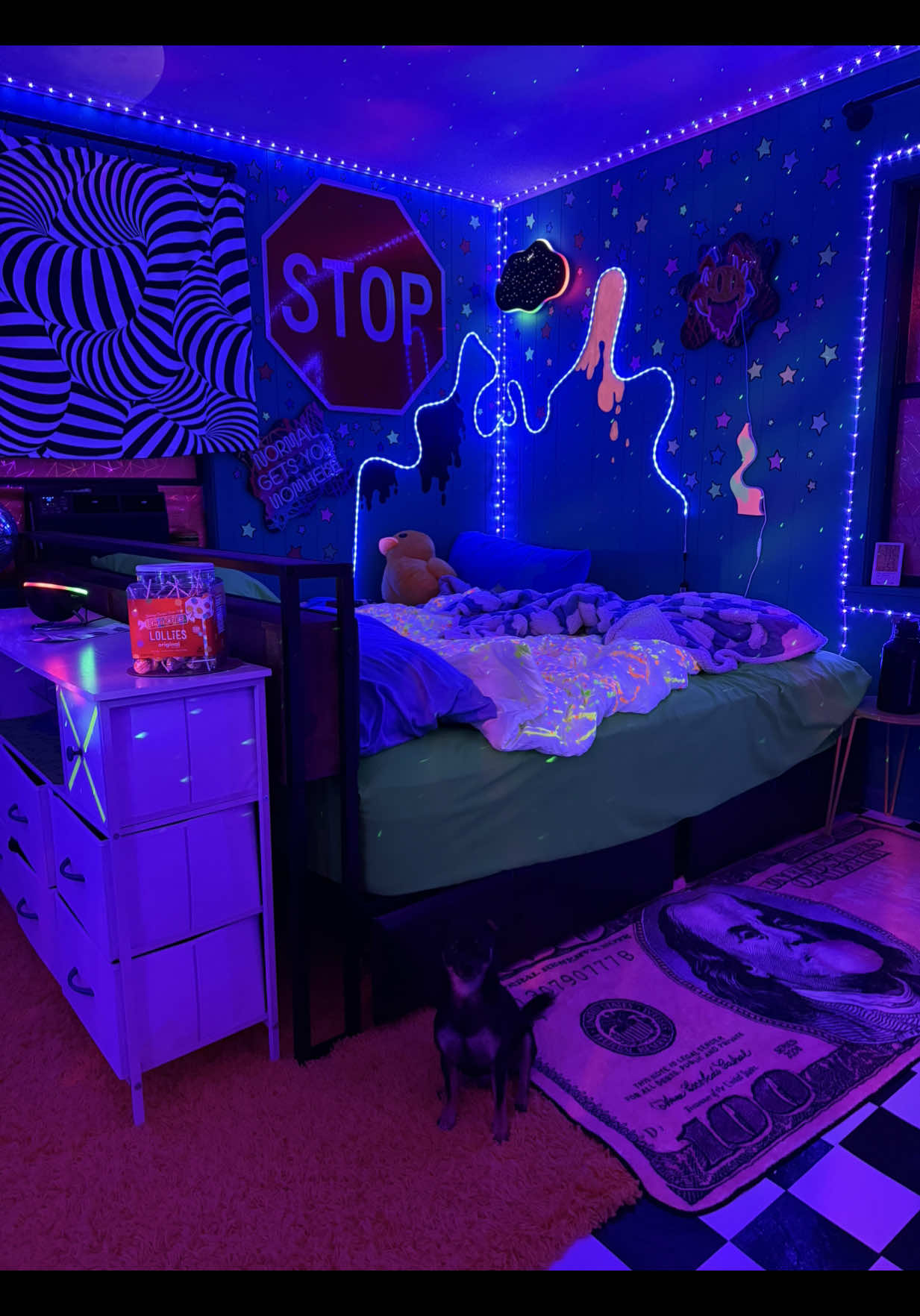 Replying to @xeyvas666 I have free will, and zero adult supervision. #bedroomdesign 