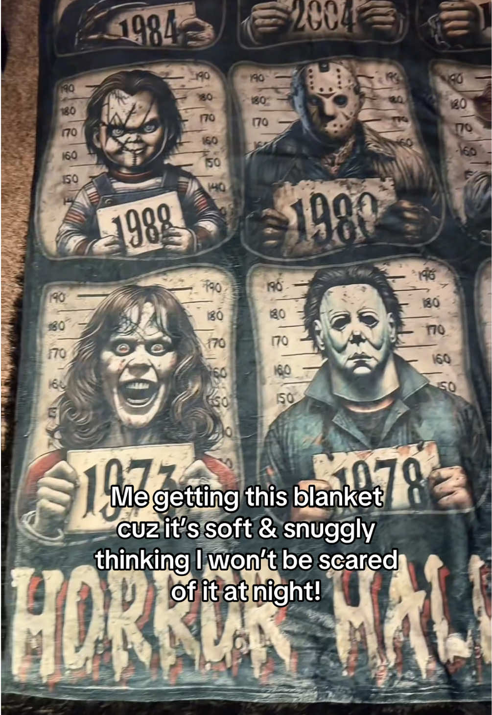 Still a dope, soft blanket! #halloween2025 #tiktokshoplabordaysale 