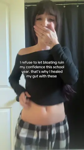 no longer wearing baggy clothes to hide my body this year #guthealth #bloating #probiotic #puffyface #snatchedwaist 