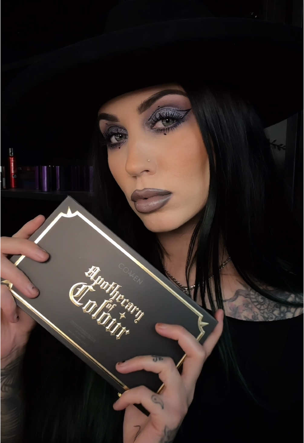 @covenbeauty @KILLSTAR #coven#covenbeauty#killstar#makeup#mua#alt#altmakeup 