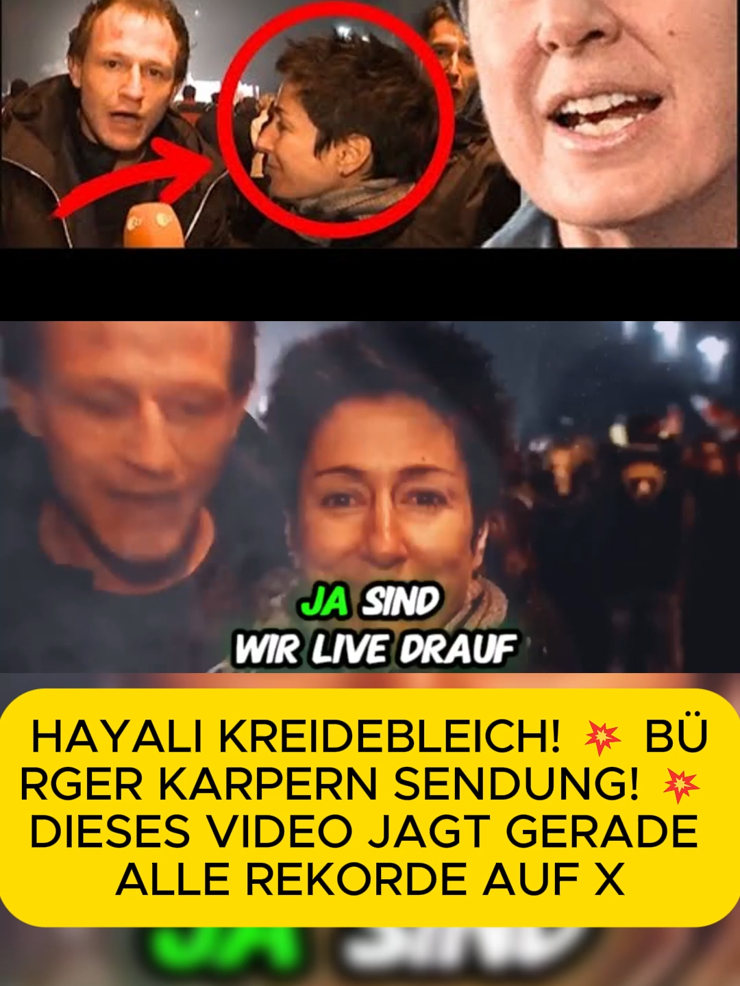 HAYALI KREIDEBLEICH! 💥 BÜRGER KARPERN SENDUNG! 💥 DIESES VIDEO JAGT GERADE ALLE REKORDE AUF X