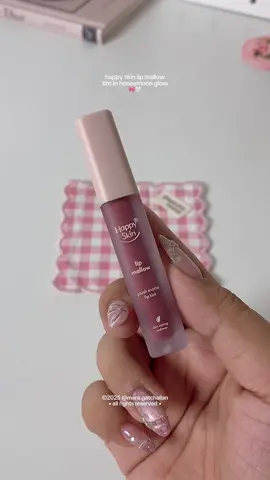 new favorite lip tint 💗💫 #happyskin #lipmallow #liptint #honeymoonglow #maragatchalian @happyskinphil 