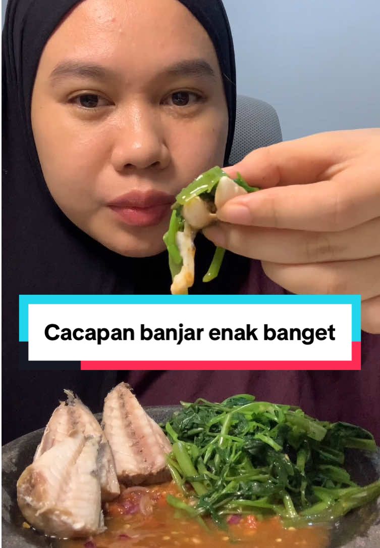 Cacapan banjar pake bahan yang ada.  Oiya kalo gak ada jahe bisa pake bawang putih sama daun salam ya buat rebus ikan.  Cobain sekali masak ini, dijamin ketagihan!  #masakanrumahan 