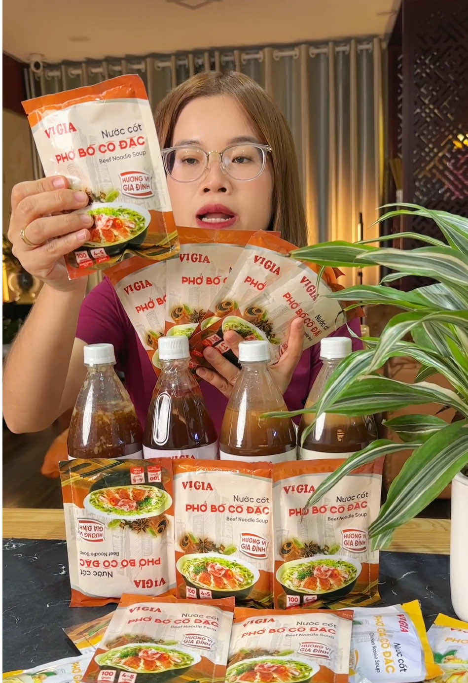 Combo 5 gói nước cốt phở bò #kimthanhday #nuoccotphobo #xuhuong 