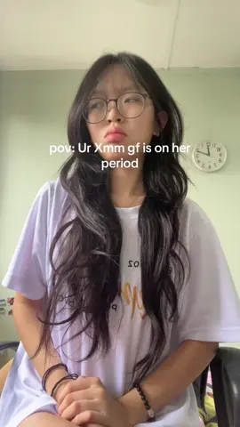 I am indeed on my period and im sick HAHAHA BUT HERES A POV FOR YALL 😜😜