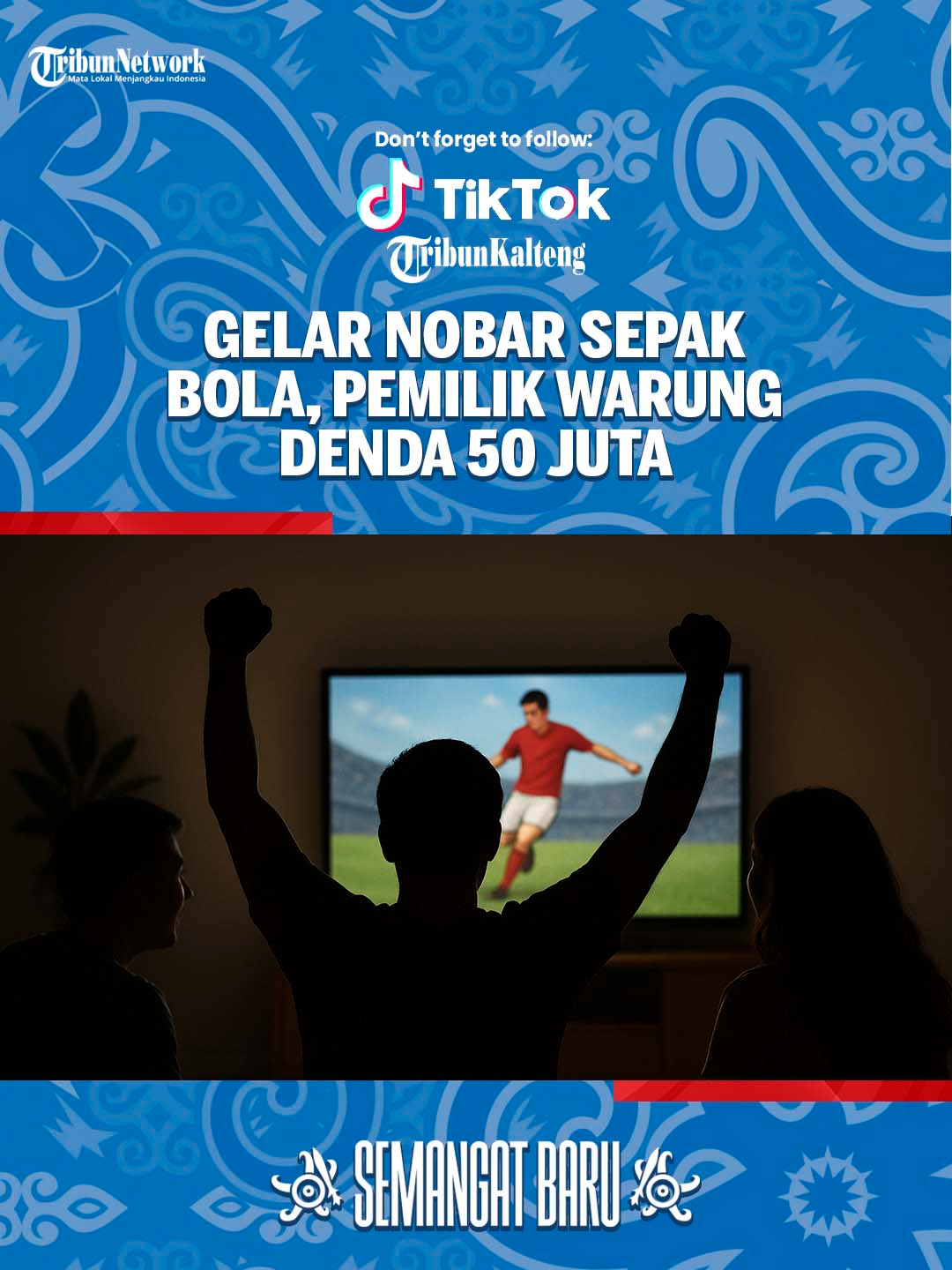 Pemilik warung di Solo Jawa Tengah dilaporkan terjerat kasus hukum seusai menggelar nonton bareng (nobar) pertandingan sepak bola di warung miliknya. Ia dituding melanggar hak siar lantaran tidak memiliki lisensi resmi dan kini ditetapkan sebagai tersangka oleh Polda Jateng. Ia juga mendapatkan denda Rp 50 juta atas dugaan pelanggaran hak siar itu. #fyp #nobarbola #sepakbola #viral