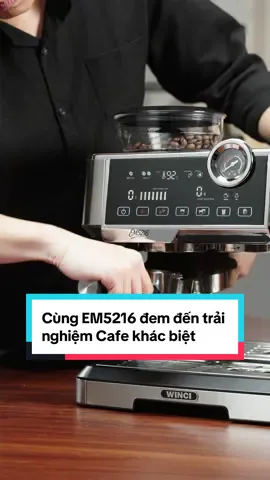 Máy Pha Cà Phê mới nhất Winci EM5216 - phiên bản nâng cấp đáng kể cho những ly cà phê ngon #wincistore #mayphacafe #mayphacafetudong #mayphacafechinhhang #em5216 