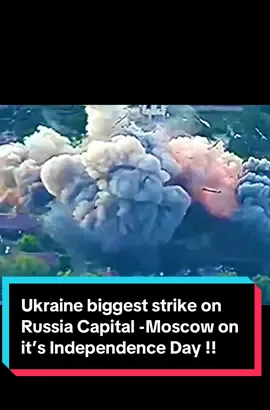 Ukraine has attacked Moscow with at least 32 drones, the biggest drone strike on the Russian capital since the start of the war in 2022, forcing flights to be diverted from three of the city's major airports. Unverified video posted on Russian Telegram channels showed drones buzzing across the skyline. Russian officials reported multiple Ukrainian drone attacks in other regions, among them the Kaluga, Bryansk and Orlov regions. In a series of announcements over several hours, Rosaviatsia said operations had been suspended at airports in Izhevsk, Nizhniy Nolvgorod, Samara, Penza, Tambov and Ulyanovsk, east and southeast of Moscow. Ukraine also managed to strike Oil Refinery at Unechsky district, Bryansk region, Russia. #breakingnews #russiaukrainewar #moscow #ukraine 