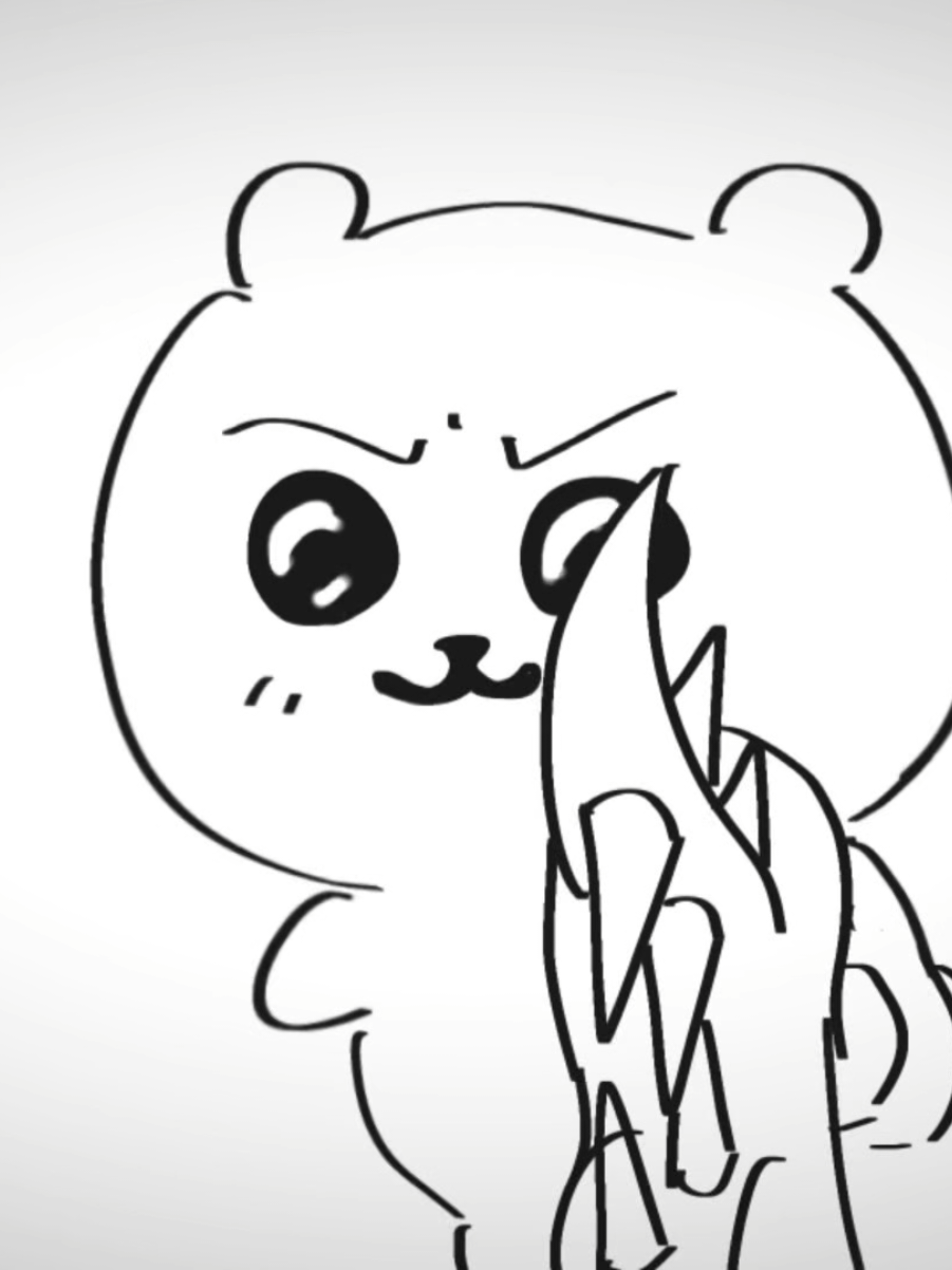 pt 4, sorry #chiikawa #usagi #hachiware #chiikawaanime #fatusagi 