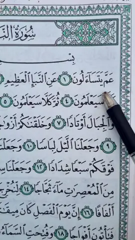Surah An-Naba 📖  #quran #quran_alkarim #fyp #fypシ #tiktok #viral #foryoupage #growmyaccount 