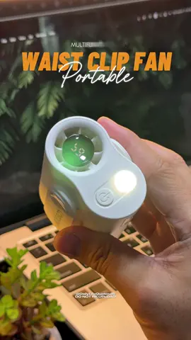 #waistclipfan #waistfan #portablefan #techtok #fyp 