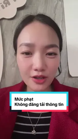 Không đăng tải mức phạt bao nhiêu? #tuvandauthau #chihongoi 