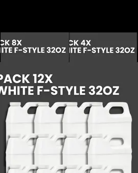 White F-Style Bottle 32oz Size: 32oz Modelo: White F-Style Bottle Does not come with label, plain, empty.Perfect for refilling cleaning products https://caroscleaning.myshopify.com/products/white-f-style-bottle-32oz Ranges from: $8 - $24