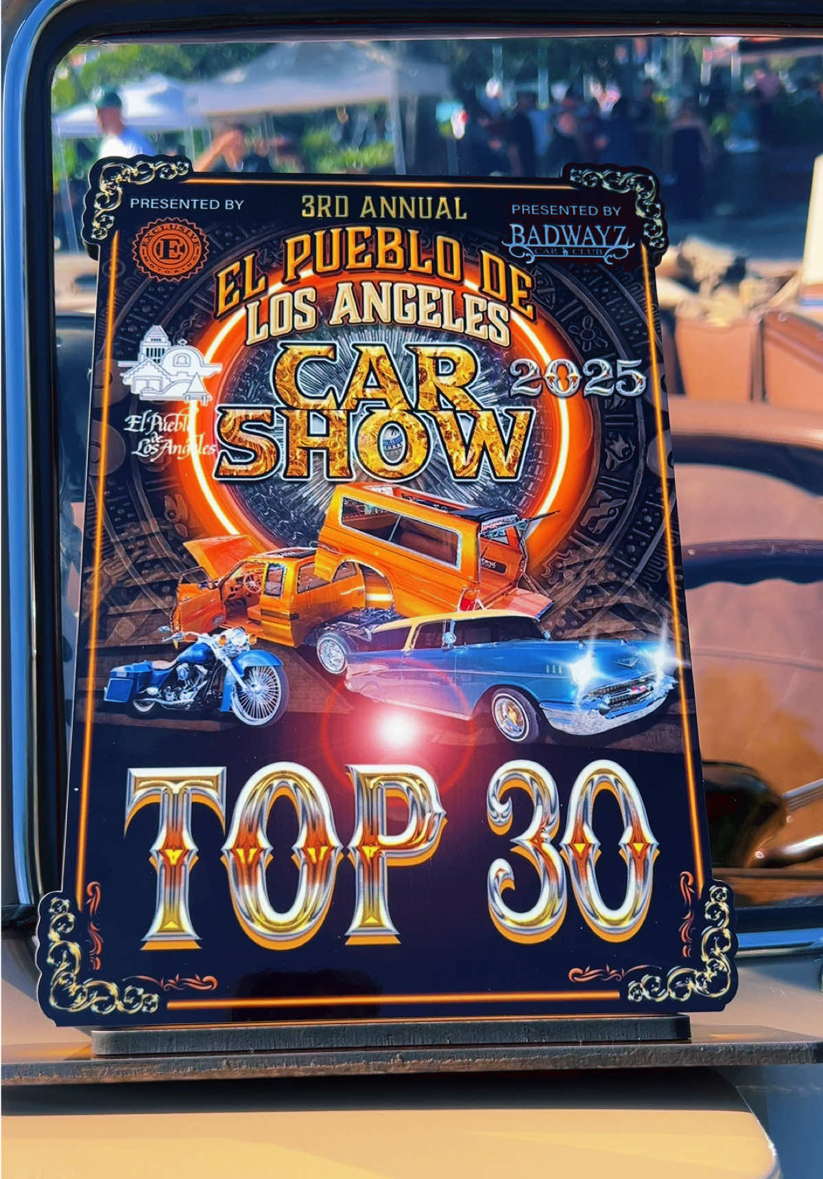 🏆 TOP PICK for My 1937 Ford Ragtop 🏆 Today at EL PUEBLO DE LOS ANGELES Car Show 2025 😎🤙🏼🙏🏼🔥💯 #tiktok #fyp #tiktokviral #reels #viral 