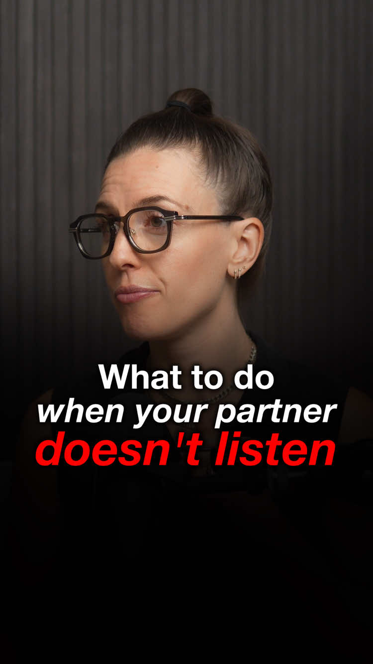 Listening isn’t about waiting for your turn to speak, it's about creating a space where your partner can actually take in what you’re saying without feeling attacked. When pain comes wrapped in blame, even the truest words can bounce off. Often it’s not that they don’t care, it’s that their nervous system goes into survival mode. Your words hit like a threat before they land as connection. Small shifts in how you ask can make a world of difference. Replace “you always” with “I feel…” and notice how it changes the tone. Admit when you came in hot and give yourself a chance to try again. Clarity and curiosity open ears that defense and accusation only close. #relationships #communication #emotionalintelligence