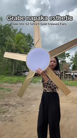 Napaka esthetic ng chandelier fan nato #chandelier #chandelierfanlight #ceilingfanlight #ceilingfan 