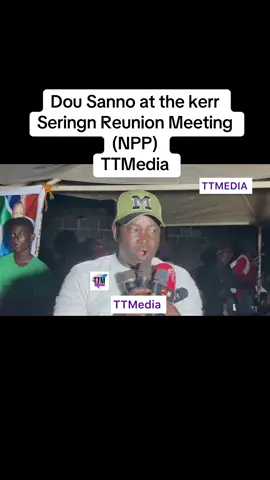 Dou Sanno at the kerr Seringn Reunion Meeting TTM #TTM #Gambia #gambian_tiktok🇬🇲🇬🇲 #highlight #highlightseveryonefollowers #NPP 