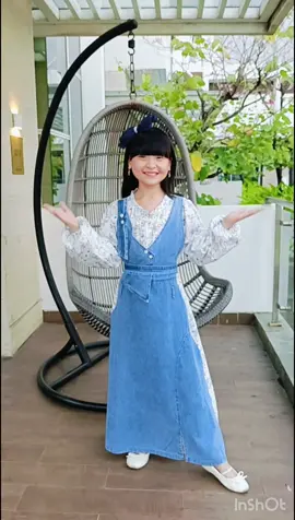 New arrival ILORA DRESS super mewah 🥰 yuk join live co sekarang bunda ada harga speciall!!!#promoseruweekend #dressanak #dressjeans #outfitideas #fyp 