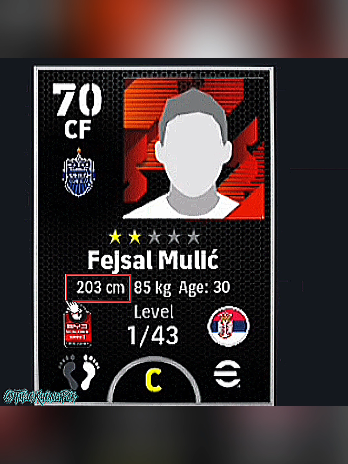 Bullet Header  x 203CM🥶 FeJsal Mullc ✨ Thẻ Miễn Phí Bằng GP ✅ #ThảoKhôngPáo #efootball2026 #efootball2026mobile #efootball #efootballmobile 