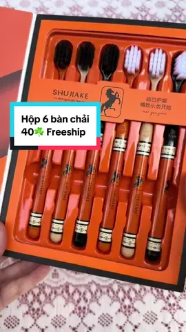 Hộp 6 bàn chải #banchai #banchaidanhrang #tienich #xuhuong #viral  @Vy Shop96 