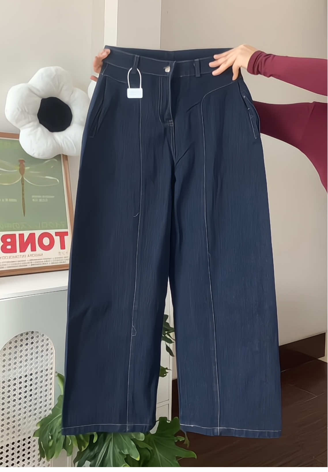 Quần Jean Ống Rộng #xuhuong #capcut #xuhuongtiktok #thinhhanh #quanjean 