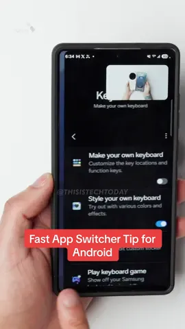 One of my favorite features on Android is the fast app switcher gestures. There are two ways of doing it. One for the button navigation layout and one for the gesture navigation. Here’s how to do it on my @SamsungUS Galaxy S25 Ultra.  Want to get the Galaxy S25 Ultra? Check the link in my bio.  #samsunggalaxy #galaxys25ultra #samsunggalaxys25ultra #android #tipsandtricks   phone provided by Samsung