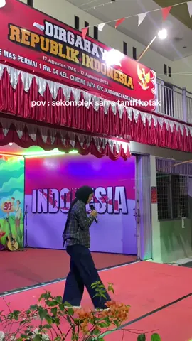 tantri jalur orang dalem 🙌🏻@tantrisyalindrii #fyp #konser #karangtaruna #17agustus 