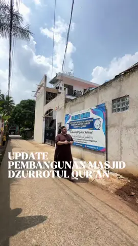 Bismillah.. semoga dilancarkan semuanya pembangunan sampai selesai Ya Allah.. Aamiin 🤲🏻  #MandjhaIvanGunawan #IvanGunawan #pembangunanmasjid #mesjid 