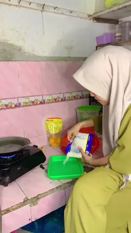Bikin tekwan sagu #fyp #tekwan 