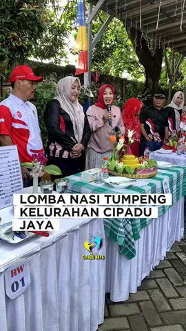 Penilaian Lomba Nasi Tumpeng  Yang di gelar di Kantor Kelurahan Cipadu Jaya.  Penilaian diberikan langsung oleh Ibu Sekcam Larangan.  Dan Pemenang Juara ke-1 dari  Lomba Nasi Tumpeng Tingkat RW Sekelurahan cipadu Jaya, di Menangkan Oleh RW 01 👏🏼 Selamat Untuk Pemenang dan Para Peserta yang sudah ikut memeriahkan Acara Lomba ini. 🙏🏻 Follow : @Infocipadujaya Follow : @Infocipadujaya Follow : @Infocipadujaya • • • #Infocipadujaya #17agustus #lomba17agustus #nasitumpeng #lomba 